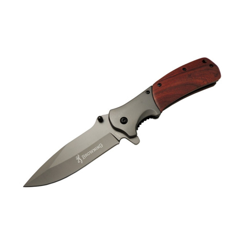 Browning A342 Ahşap Saplı Çakı 21cm