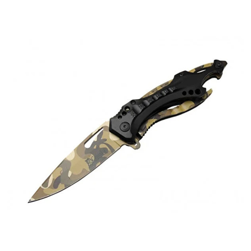 Columbia FST-3034-A Açacaklı Çakı KM.ÇÖL Manuel, Kemerlikli 20 Cm
