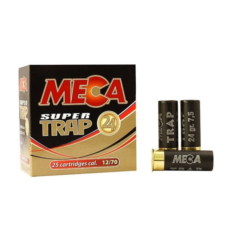 Meca Super Trap 24 Gram 12 Kalibre Trap Atış Fişeği