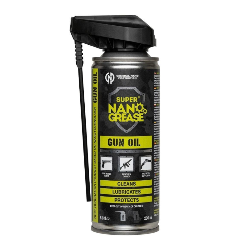 Süper Nano Grease Gun Oil Silah Yağı 200ml