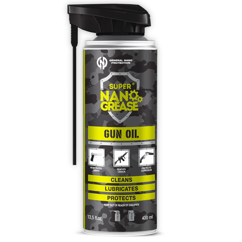 Süper Nano Grease Gun Oil Silah Yağı 400ml