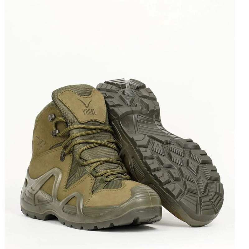 Vogel 1492 Haki Waterproof Kısa Outdoor Bot 45