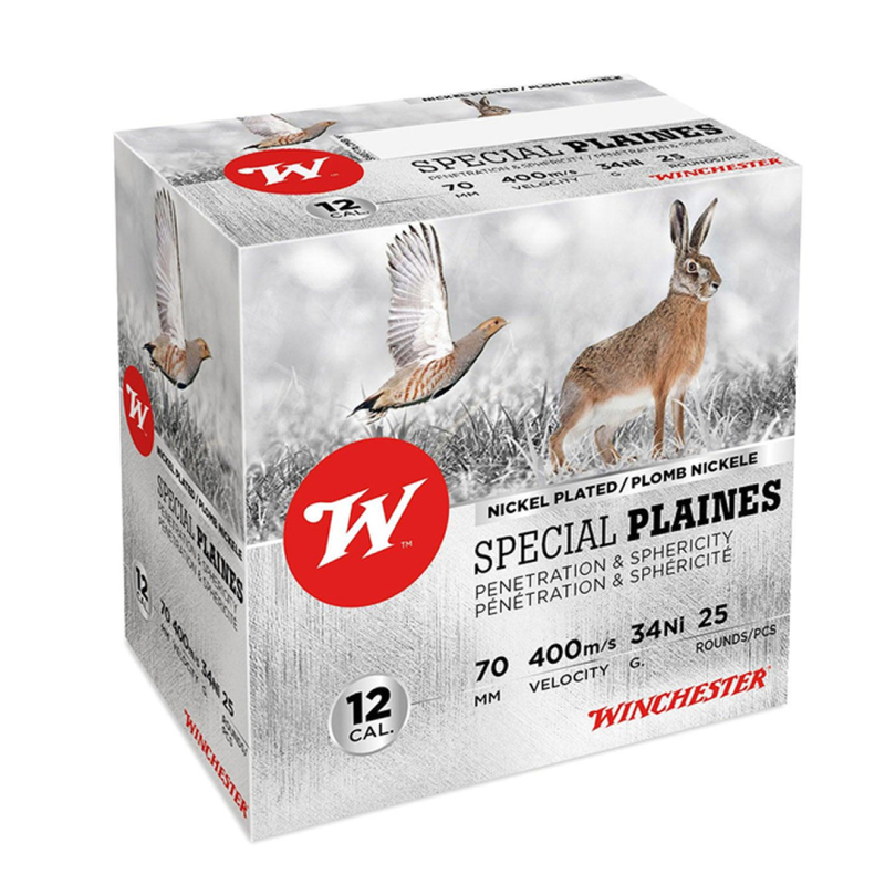 Winchester S.Plaines 12-70, 16mm 12/34 Gr Ni, 25/250 N4 Av Fişeği