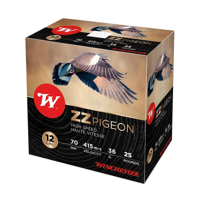 Winchester ZZ Pigeon 12-70 20mm 12/36 Gr. 5/250 P6 Av Fişeği